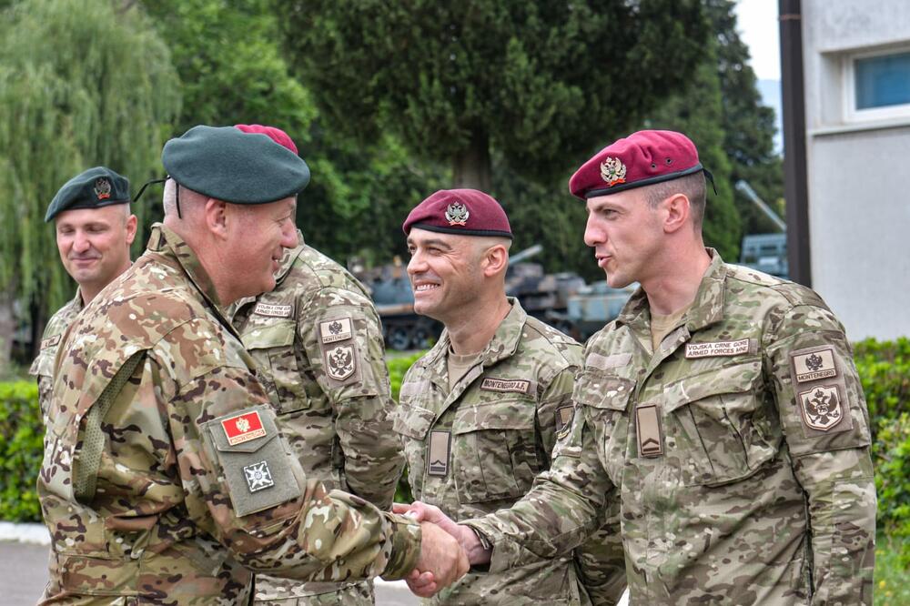 Sa ceremonije u kasarni “Milovan Šaranović”, Foto: Ministarstvo odbrane