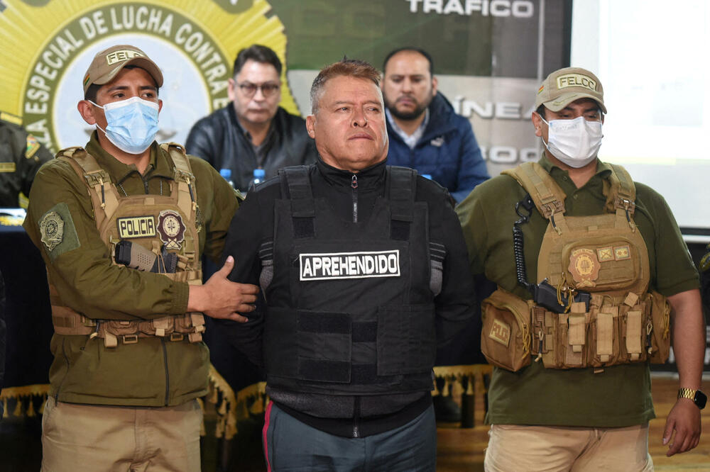 Bolivijski general Huan Hose Zuniga nakon hapšenja zbog pokušaja puča u La Pazu, Foto: Rojters