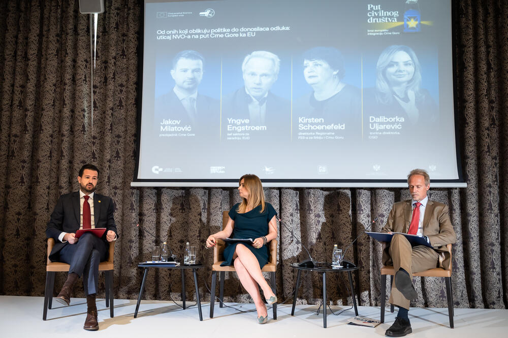 Sa konferencije, Foto: Kancelarija za odnose sa javnošću predsjednika Crne Gore