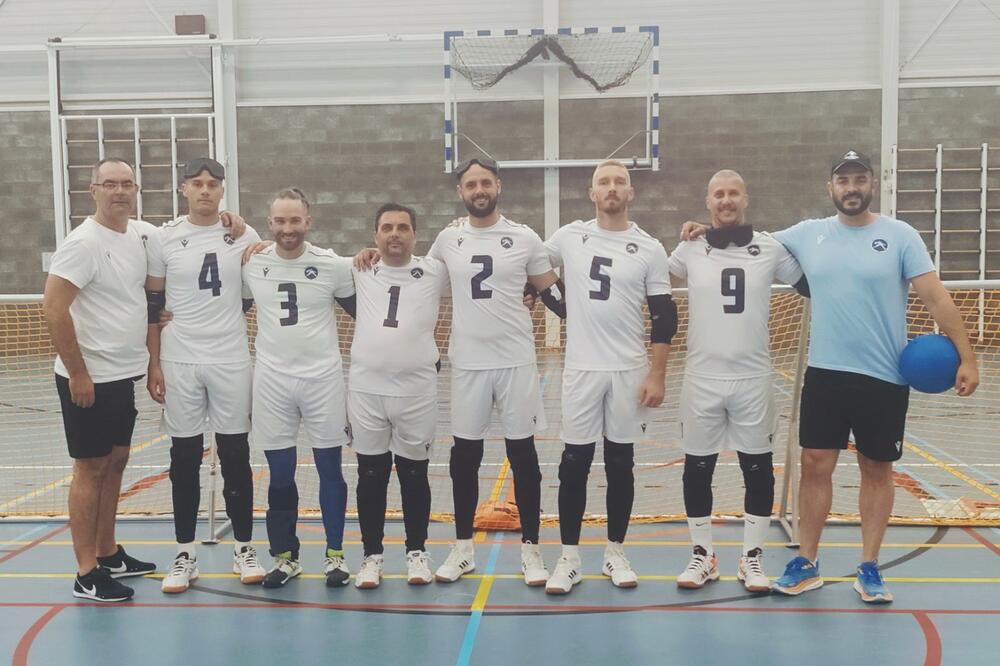 Nikšićani nakon dvije pobjede u četvrtfinalu Lige šampiona u golbalu, Foto: Paraolimpijski komitet Crne Gore