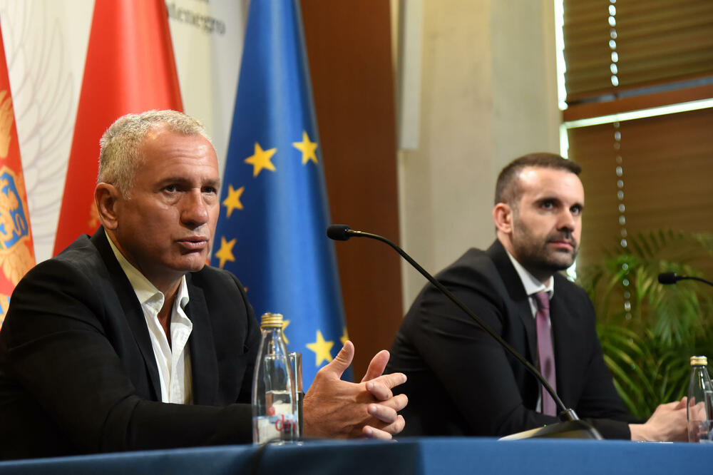 Rakčević i Spajić, Foto: Luka Zekovic