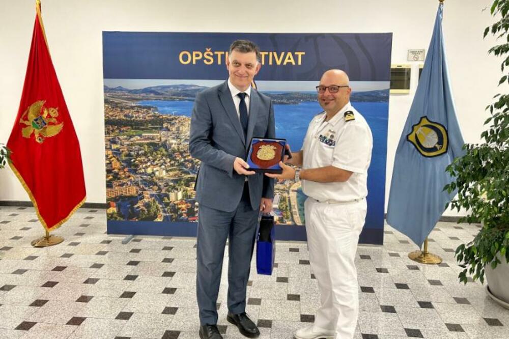 Prijem za posadu Palinura u Opštini Tivat, Foto: Opština Tivat