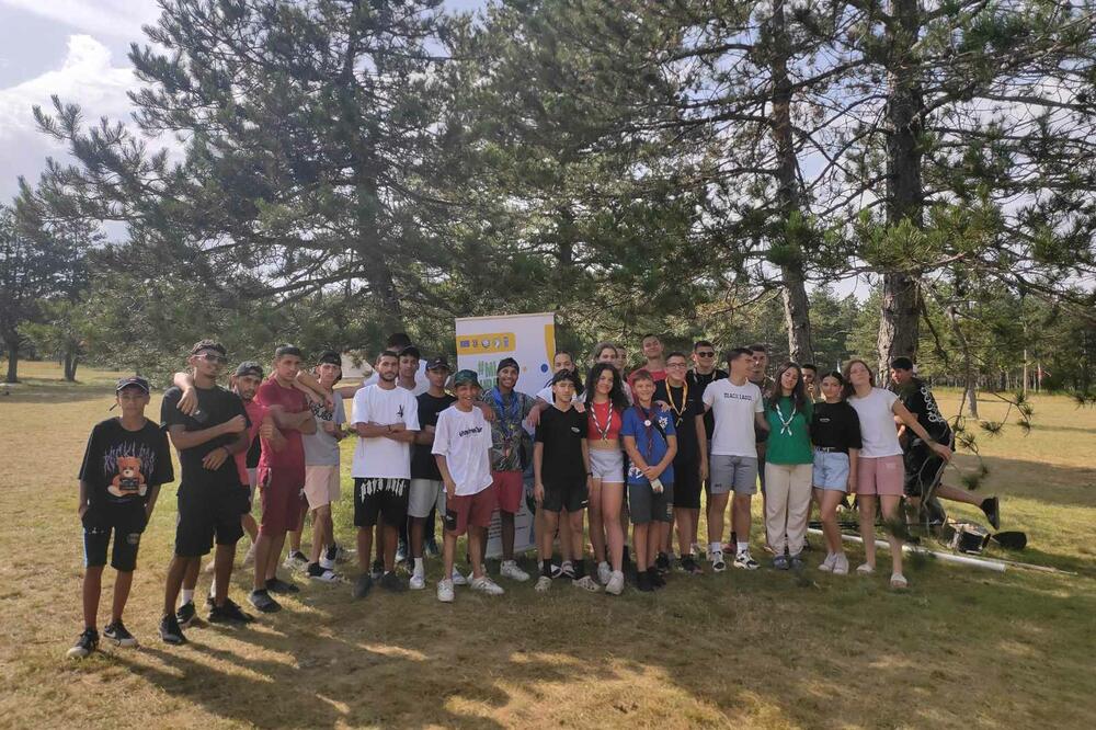 Sa izviđačkog kampa, Foto: CAREP