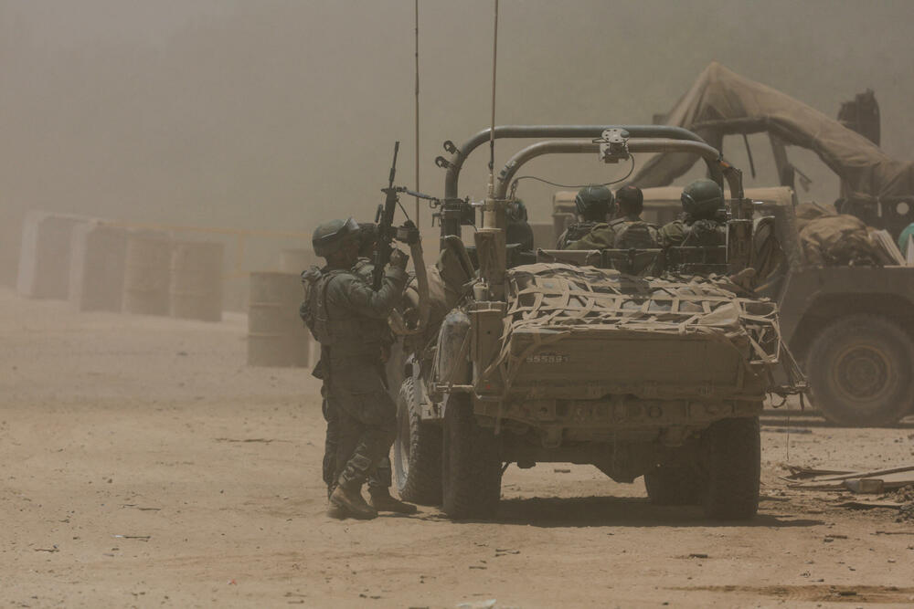 Izraelske snage blizu granice sa Gazom