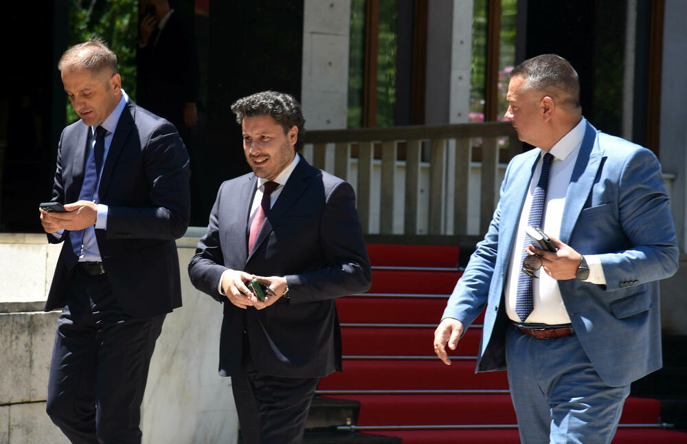 <p>Na sastanak, nisu došli predsjednici vladajućih Pokreta Evropa sad (PES) Milojko Spajić, Demokratske narodne partije (DNP) Milan Knežević i Nove srpske demokratije (Nova) Andrija Mandić, a neće biti ni predstavnika Ujedinjene Crne Gore</p>