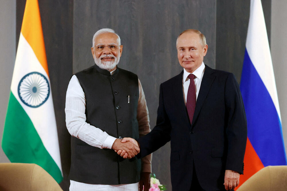 Modi i Putin, Foto: Reuters