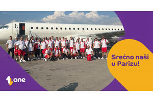 Kompanija One srcem za crnogorske olimpijce: “Srećno naši!”