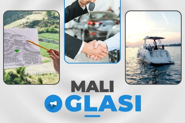 Pogledajte najnovije ponude nekretnina, vozila, usluga i drugih...