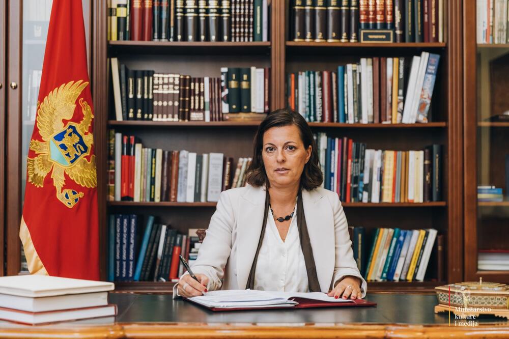 Ministarka kulture Tamara Vujović