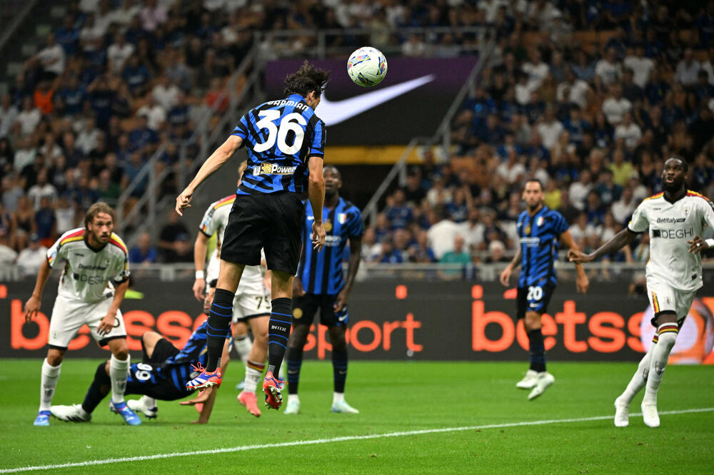 Darmijan je već u 5. minutu pogodio mrežu, Foto: Reuters