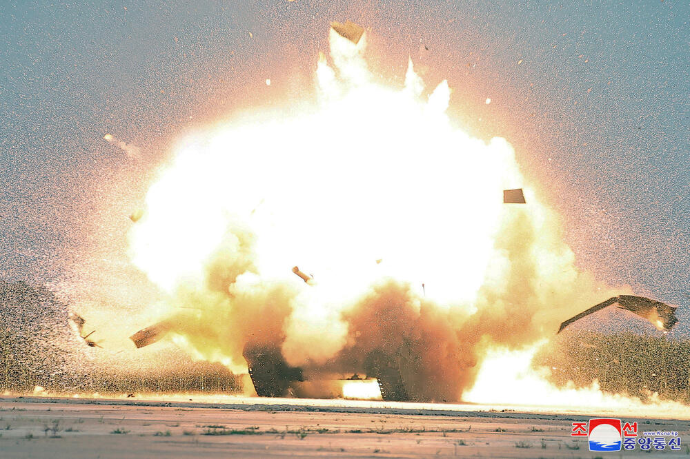 Snimci koje je objavila agencija KCNA, Foto: Reuters/KCNA