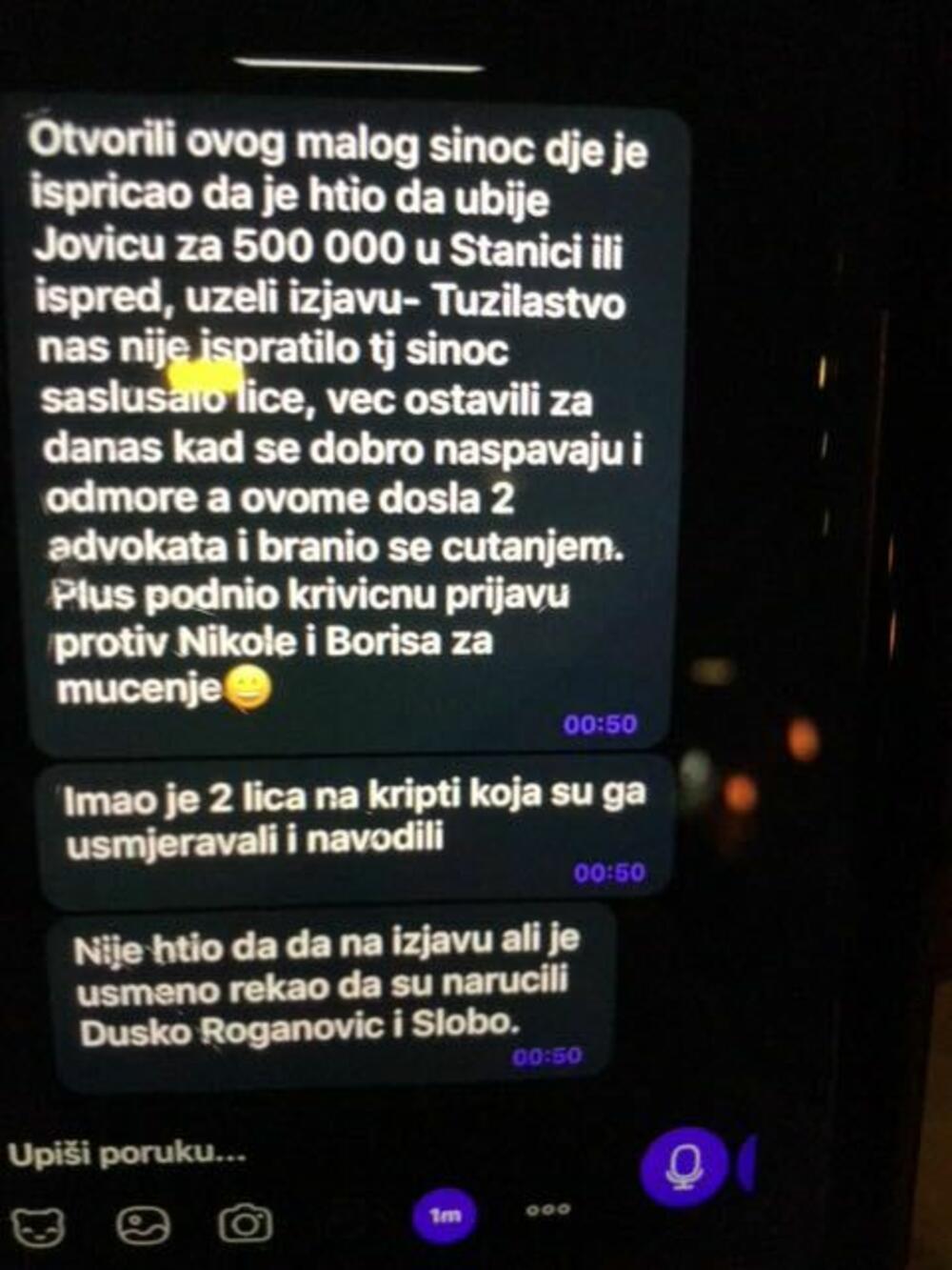 Zviceru poslao prepisku sa kolegom