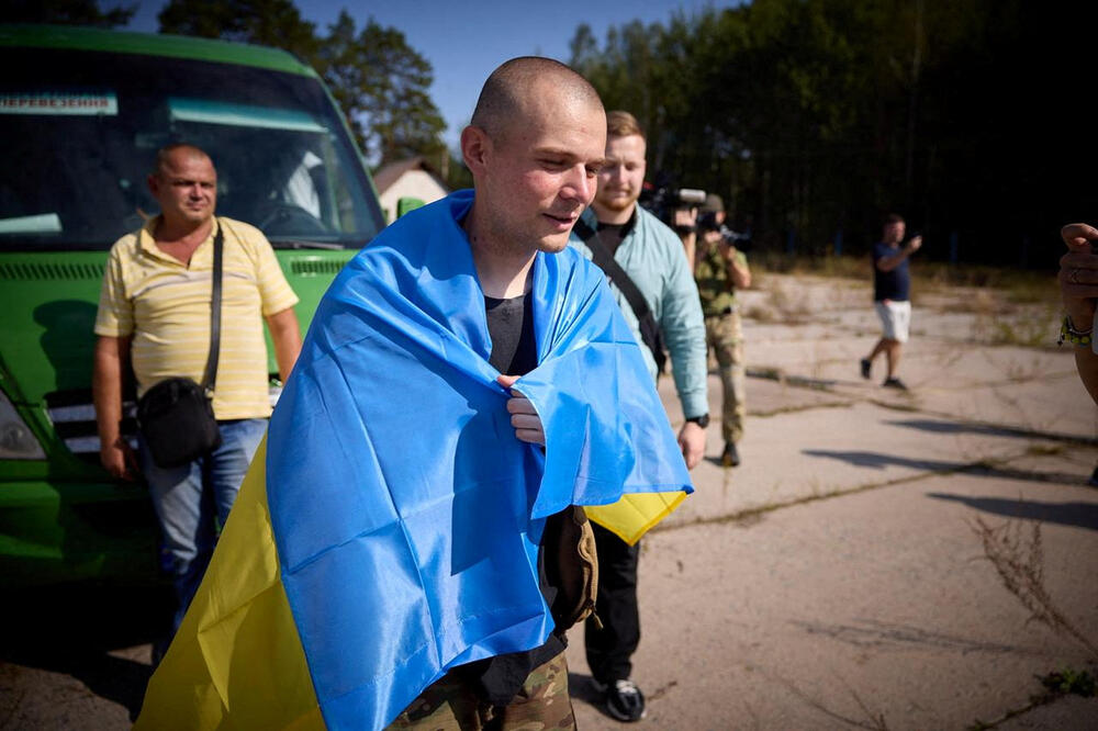 <p>Predsjednik Ukrajine Volodimir Zelenski saopštio je 14. septembra da Ukrajina vraća kući 103 zarobljenika iz Rusije</p>