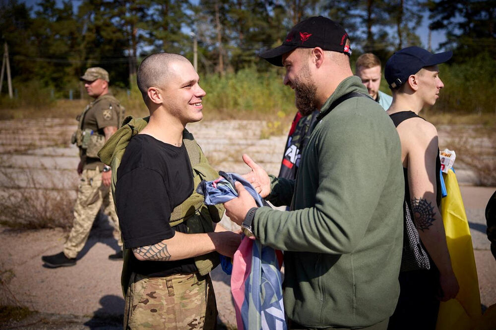 <p>Predsjednik Ukrajine Volodimir Zelenski saopštio je 14. septembra da Ukrajina vraća kući 103 zarobljenika iz Rusije</p>