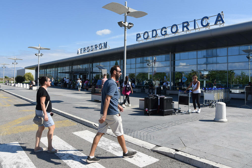 Aerodrom Podgorica (Ilustracija), Foto: Luka Zeković