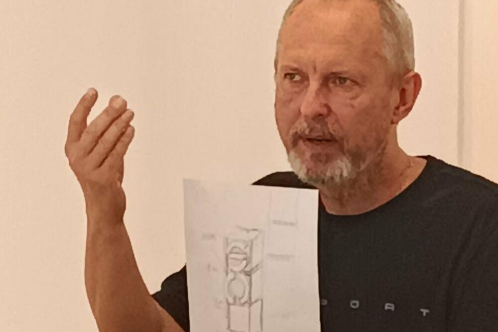 Poljski vajar Tomasz Matusewicz, Foto: Privatna arhiva