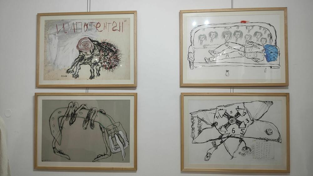 <p>Izložba slika, crteža i skulptura &ldquo;Duboki vid Žarka Bjelice&rdquo; otvorena je u &ldquo;Galeriji A&rdquo;</p>