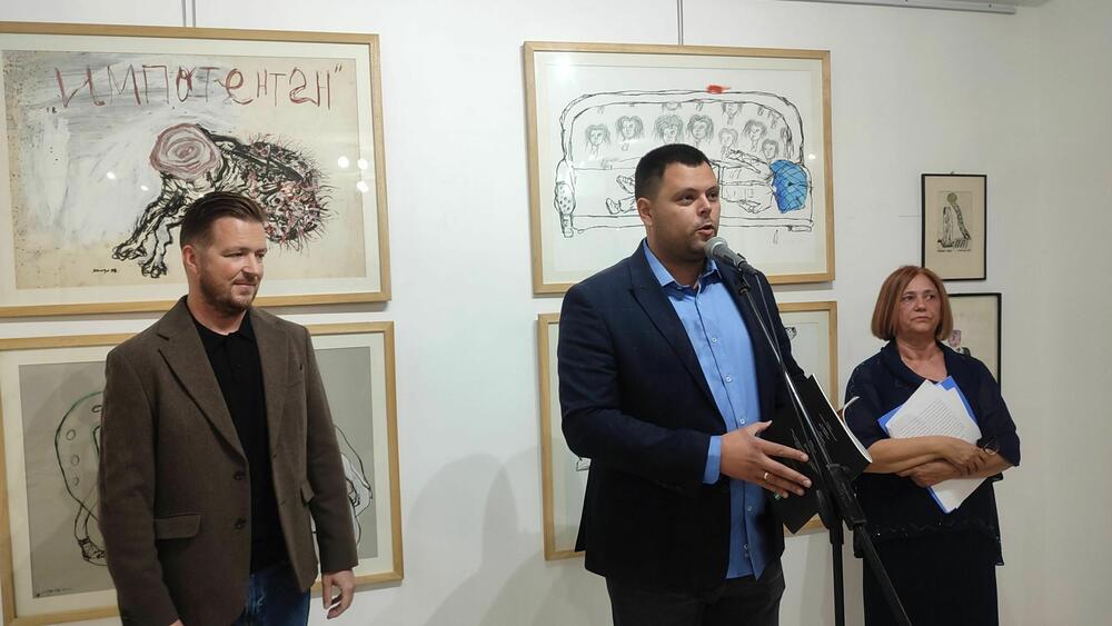 <p>Izložba slika, crteža i skulptura &ldquo;Duboki vid Žarka Bjelice&rdquo; otvorena je u &ldquo;Galeriji A&rdquo;</p>