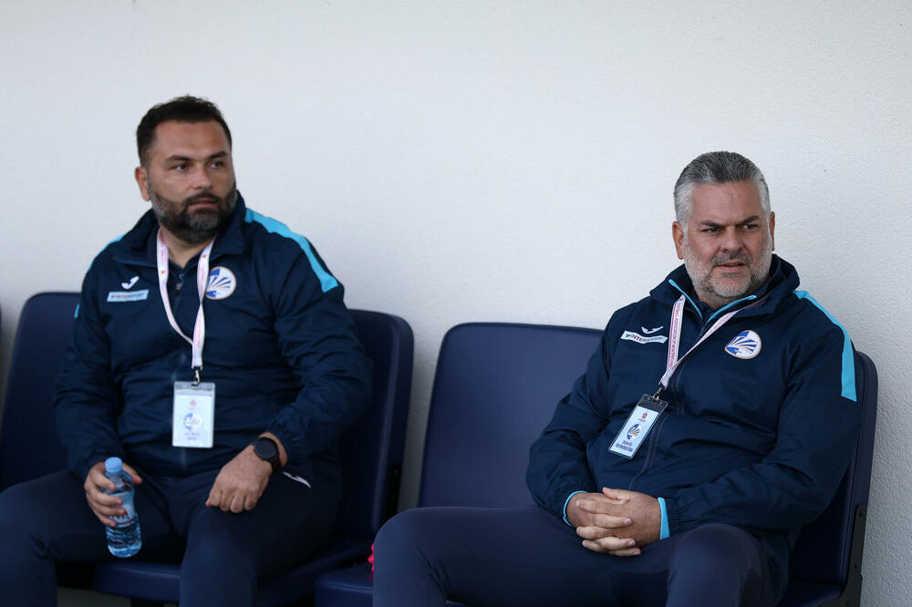 Savović sa asistentom Jelenićem, Foto: FSCG