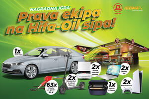 Velika Hifa-Oil nagradna igra: Prava ekipa na Hifa-Oil sipa!
