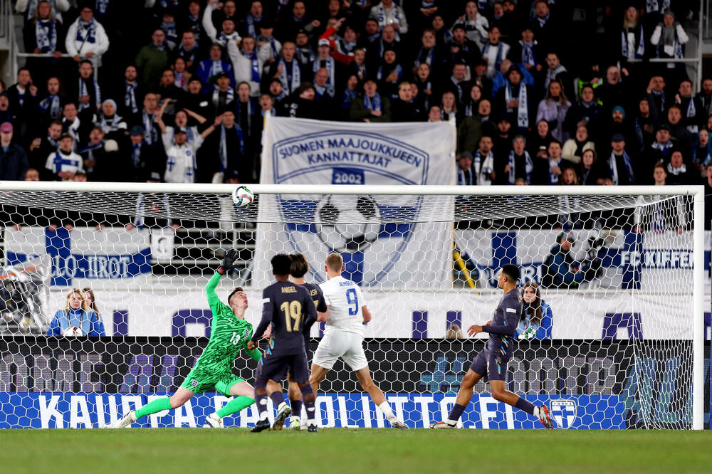 Detalj sa utakmice Finske i Engleske, Foto: Reuters