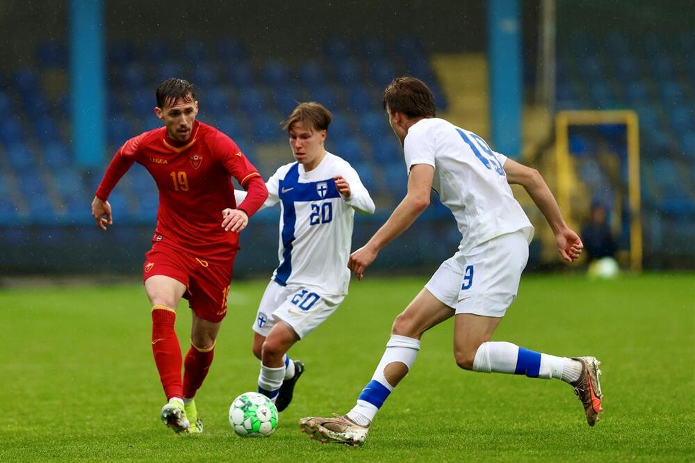 Sa utakmice Crna Gora - Finska u Podgorici, Foto: FSCG