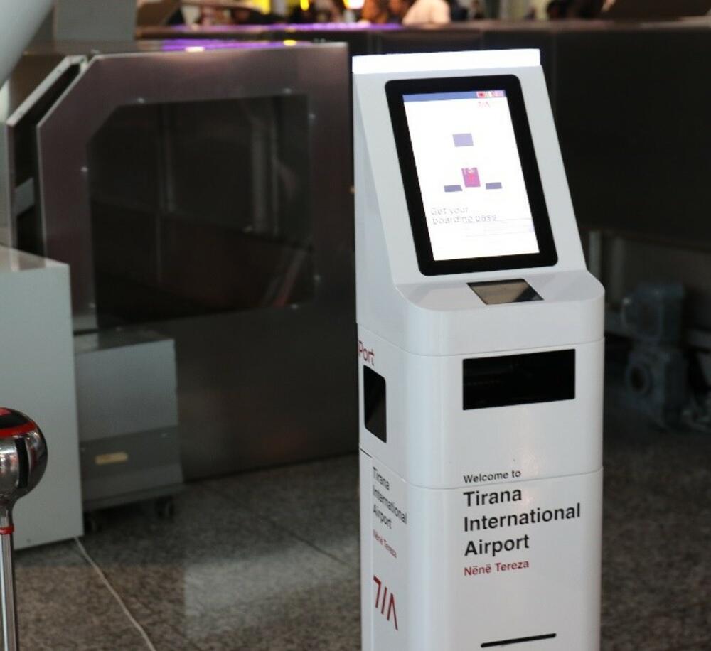 samouslužni aparati za Boarding pass