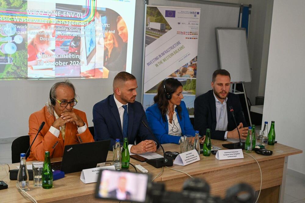 Detalj sa konferencije za medije, Foto: SO Nikšić