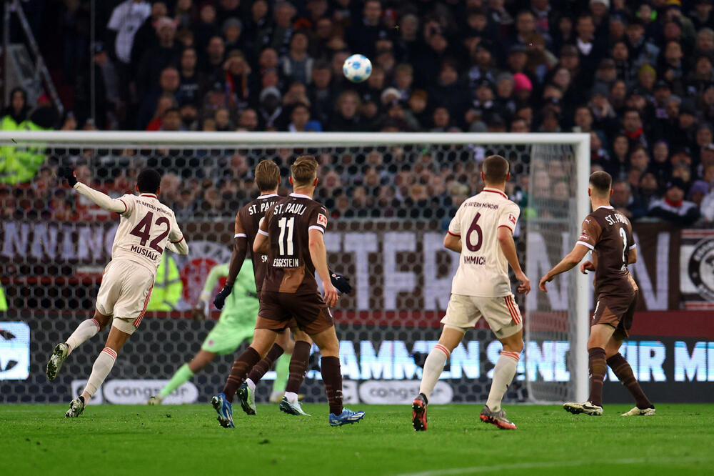 Musijala je donio bodove za sigurno prvo mjesto Bajernu, Foto: REUTERS