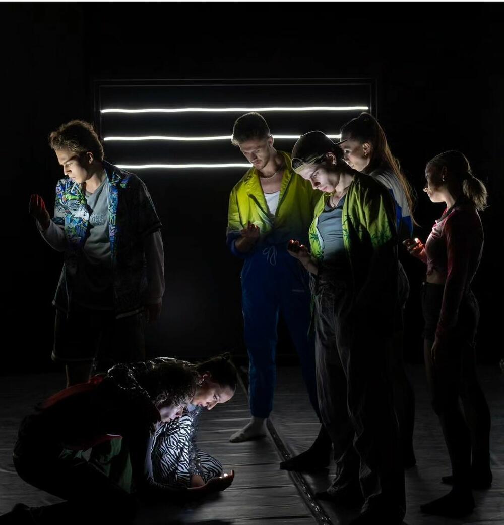 Detalj iz baleta 'Refleks'