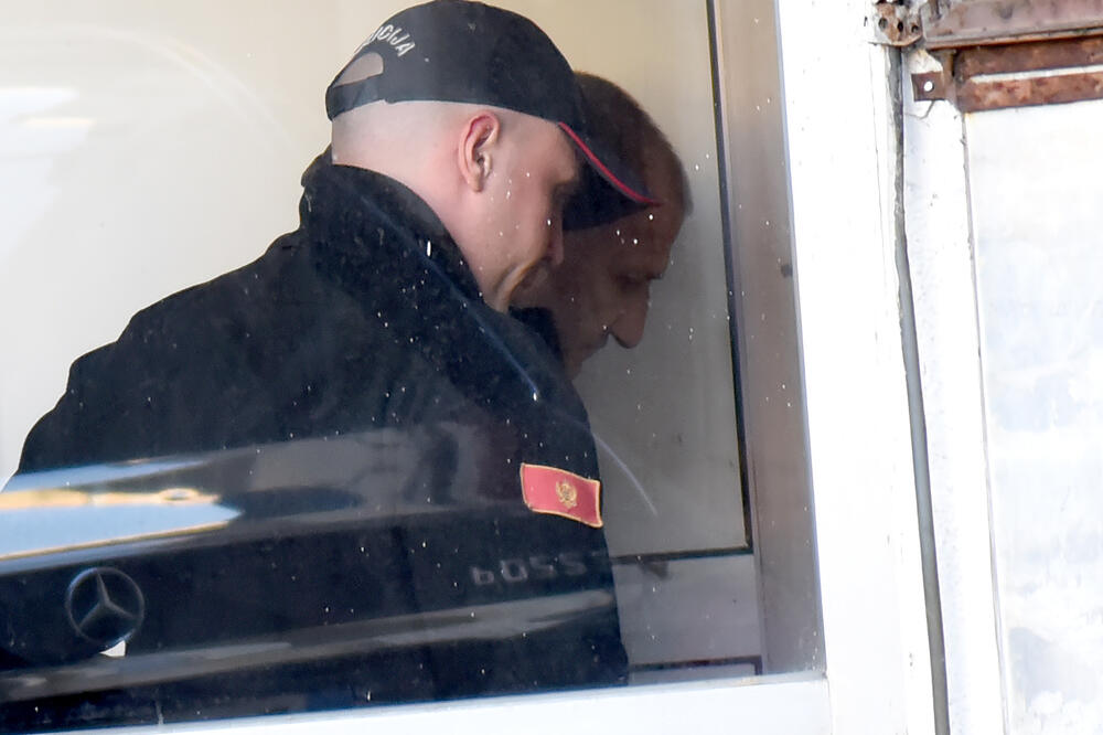 Jedno od privođenja Vujkovića, Foto: Luka Zeković