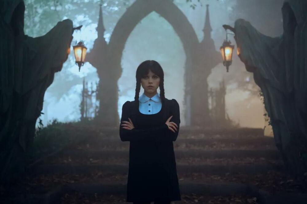 The first photo from the second season of the series "Wednesday", Photo: Netflix