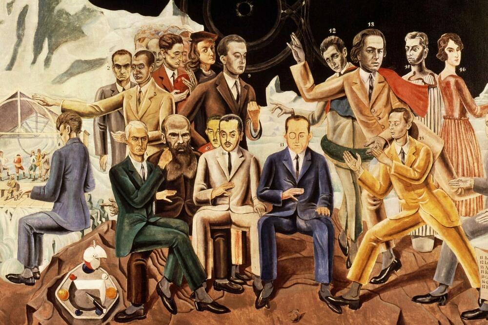 Nadrealisti na slavnoj slici Maksa Ernsta iz 1923., Foto: Wikipedia