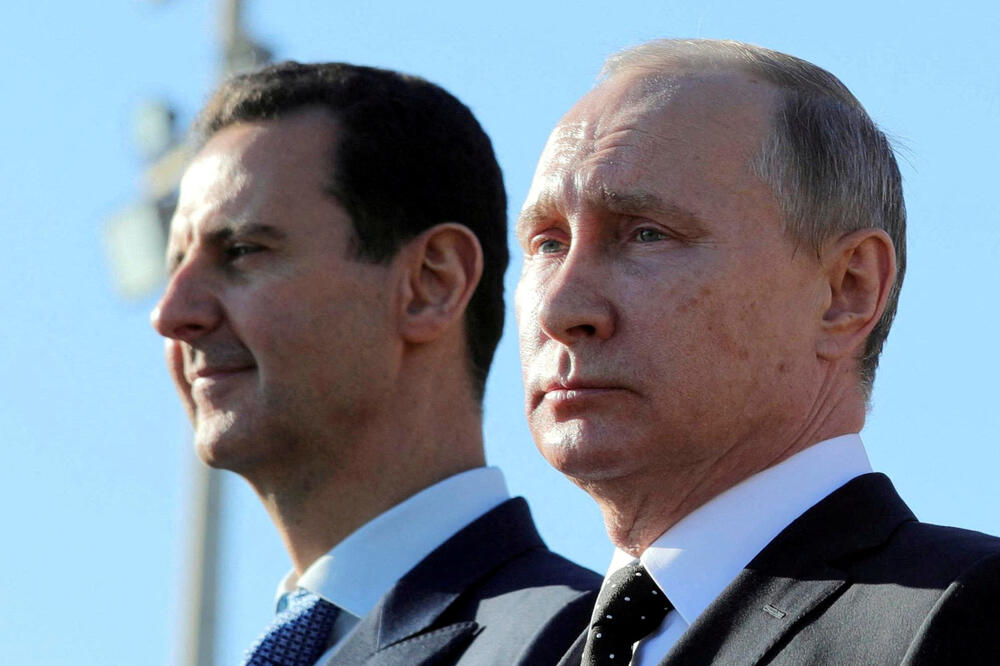 Predsjednik Sirije Bašar al-Asad i predsjednik Rusije Vladimir Putin u Latakiji 11. decembra 2017. godine, Foto: Reuters
