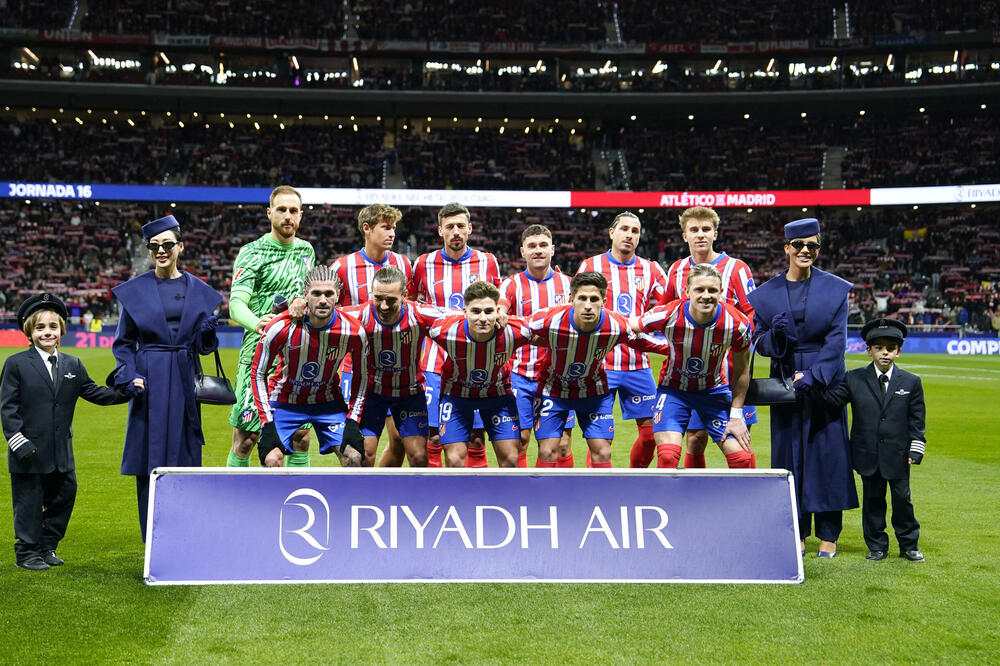Fudbaleri madridskog Atletika, Foto: Reuters