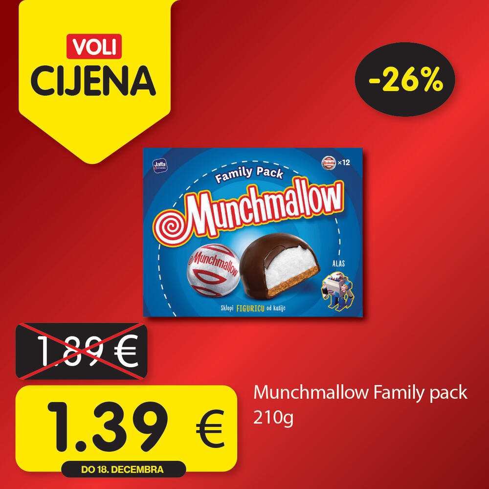 <p>Potražite proizvode sa specijalnom oznakom Voli cijena i uštedite vaš kućni budžet.</p>