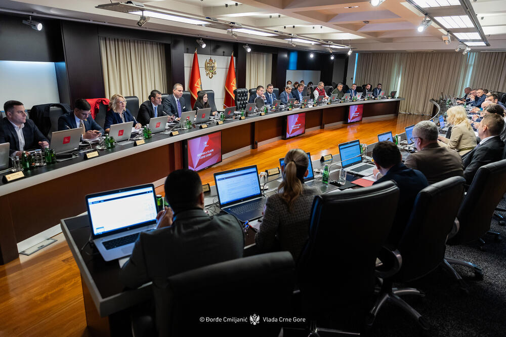 Sa sjednice Vlade, Foto: Vlada Crne Gore