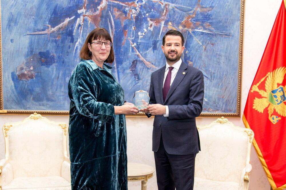 Meken i Milatović, Foto: Kancelarija za odnose s javnošu predsjednika Crne Gore