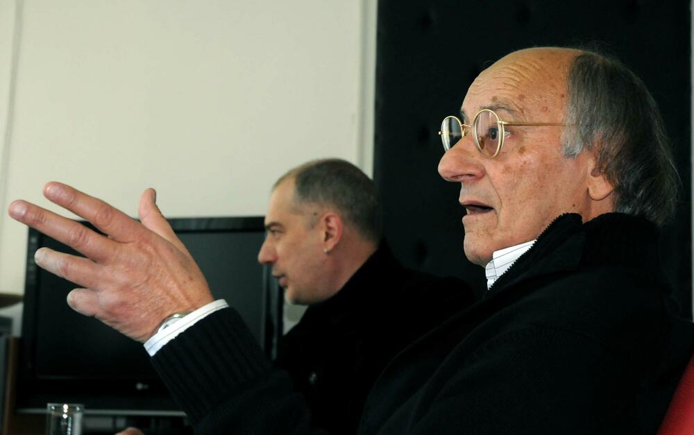 Kovač u redakciji Vijesti 2009. godine