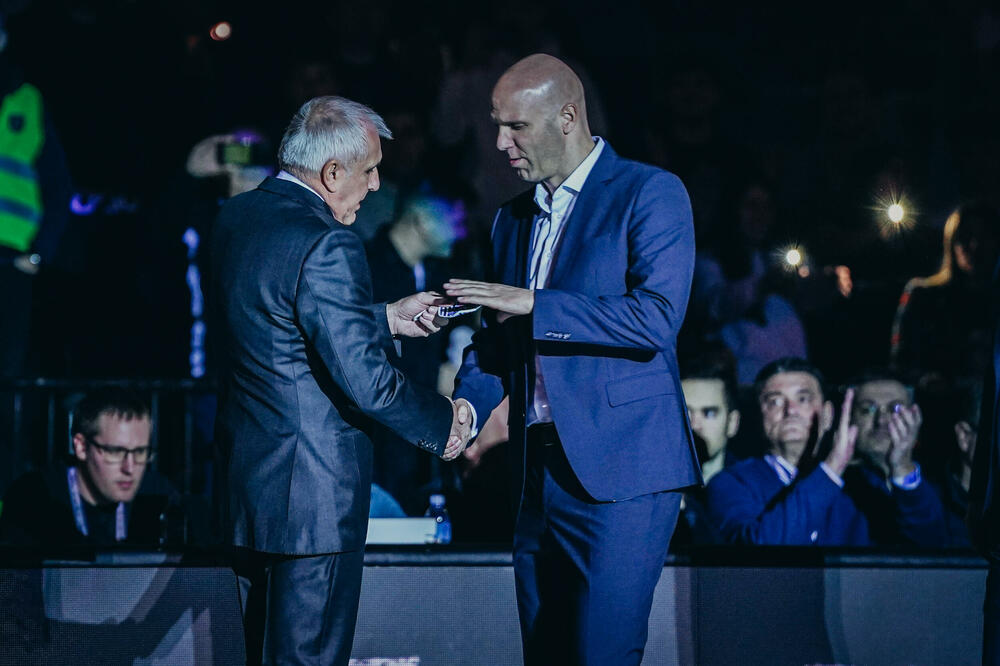 Obradović i Žakelj, Foto: ABA Liga/Dragana Stjepanović