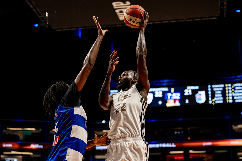 Džakori Vilijams na utakmici sa Mornarom, Foto: Dubai Basketball