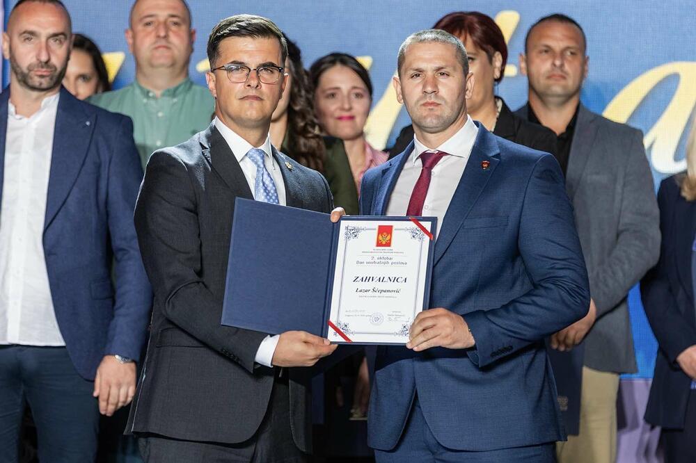 Šaranović i Šćepanović, Foto: MUP Crne Gore