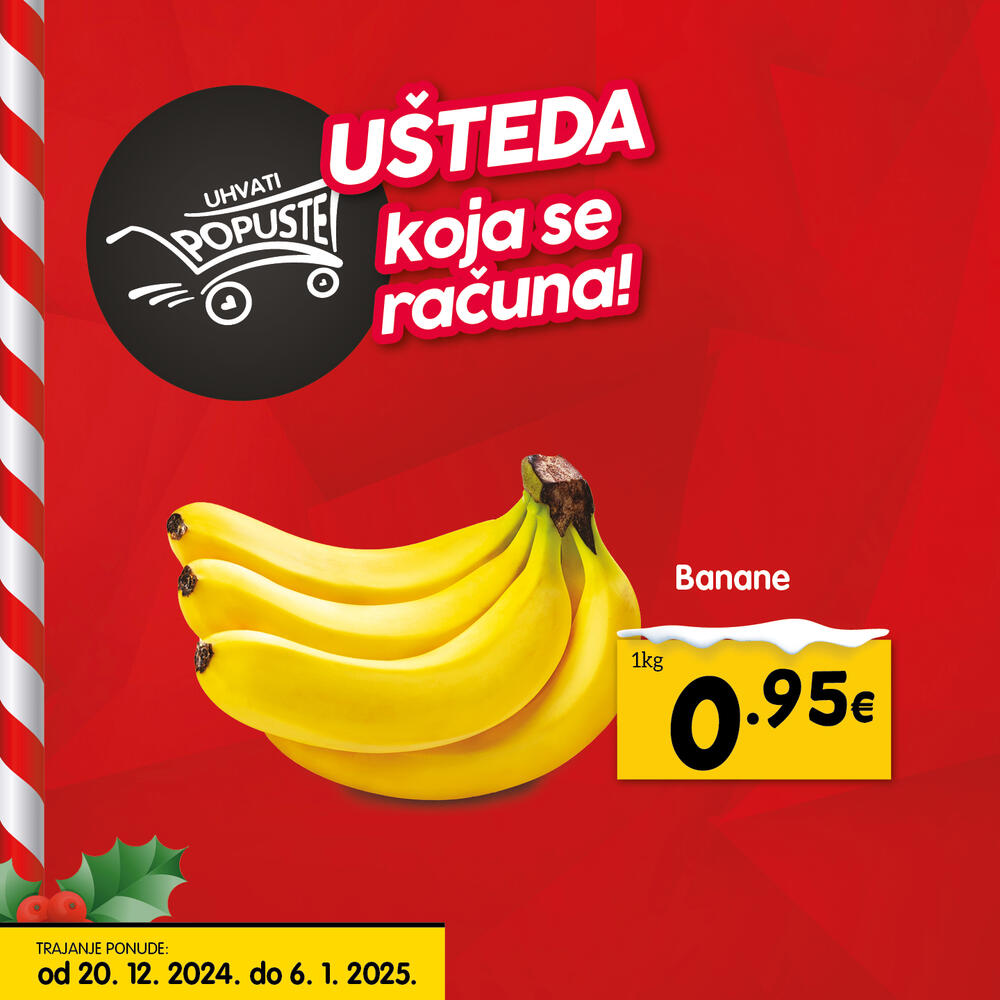 <p>Za vašu idealnu prazničnu trpezu, uhvati popuste od 20. decembra do 6. januara u svim VOLI i Naš diskont marketima, kao i u našoj <a href="https://www.voli.me/" target="_blank">online prodavnici</a> ✨</p>