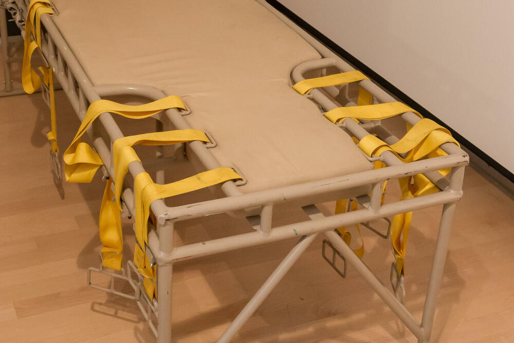 Krevet za obuzdavanje psihijatrijskih pacijenata