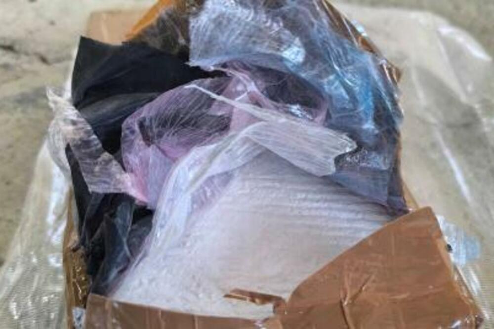 Zaplijenjeni kokain, Foto: Uprava policije