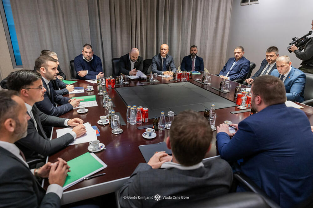 Sa ranije sjednice Vijeća za nacionalnu bezbjednost, Foto: Đorđe Cmiljanić/Vlada Crne Gore