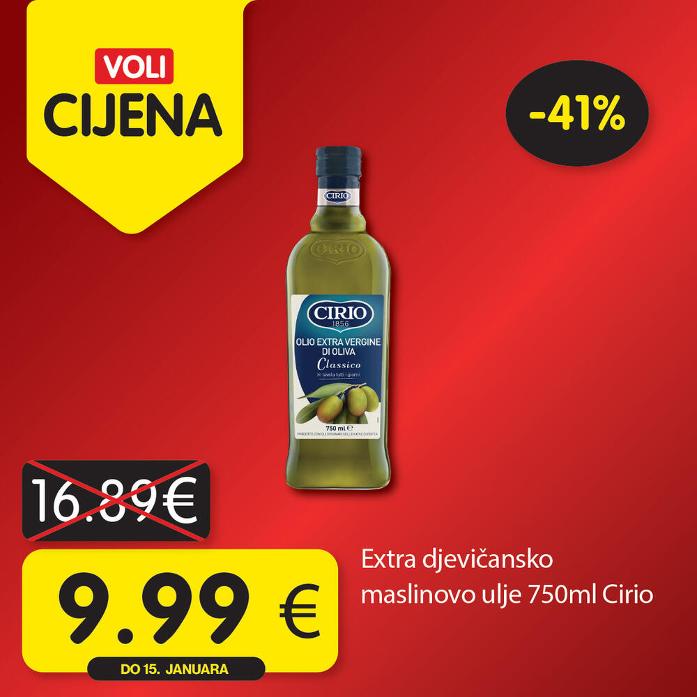 <p><em>Svratite do obližnjeg VOLI ili Naš diskont marketa, i obavite najpovoljniju kupovinu, značajno štedeći kućni budžet.</em></p>