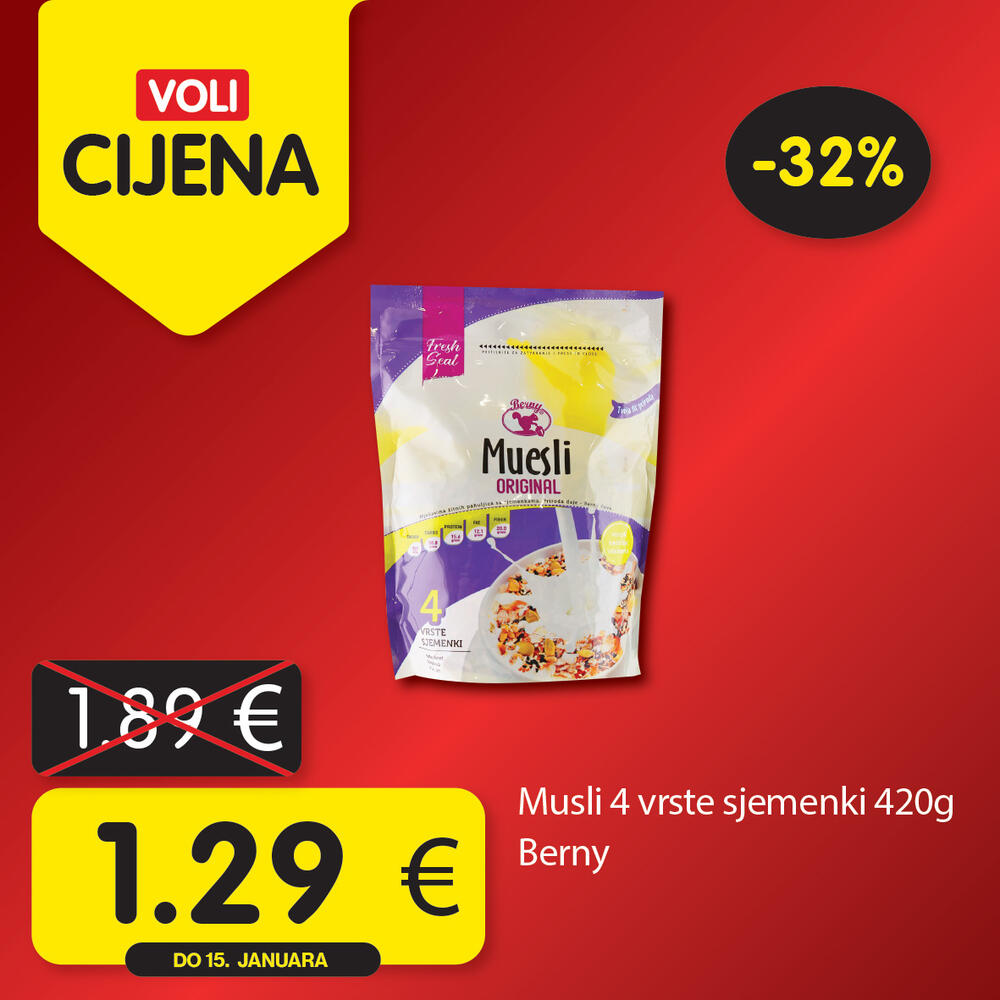 <p><em>Svratite do obližnjeg VOLI ili Naš diskont marketa, i obavite najpovoljniju kupovinu, značajno štedeći kućni budžet.</em></p>