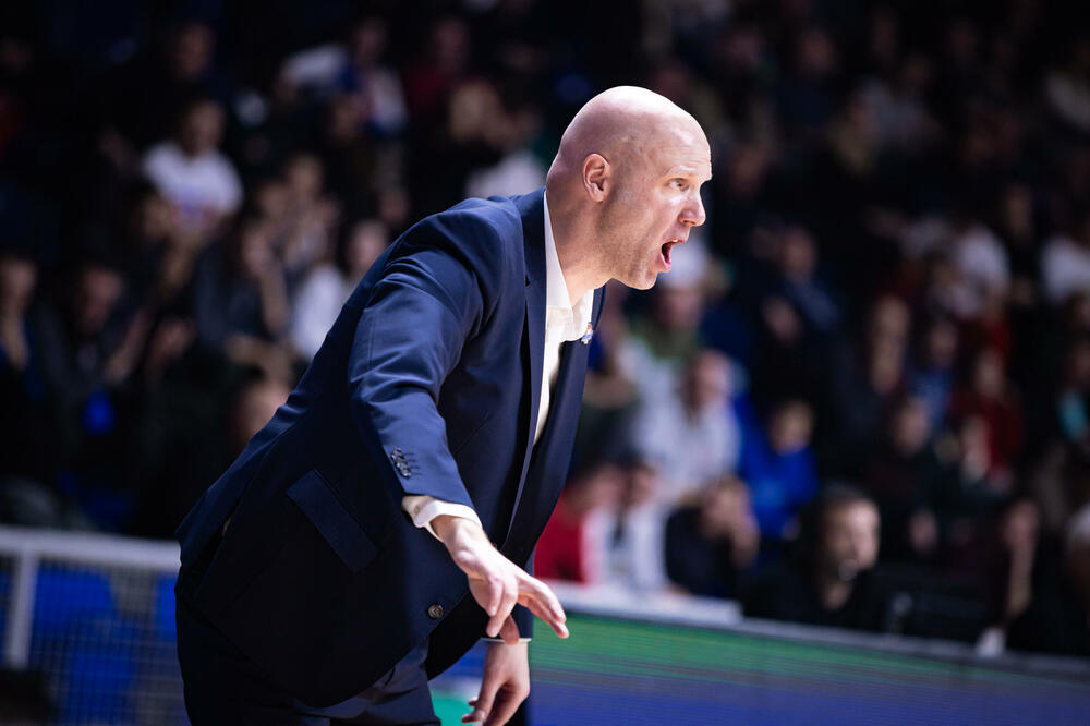 Andrej Žakelj na večerašnjem susretu, Foto: KK Budućnost Voli