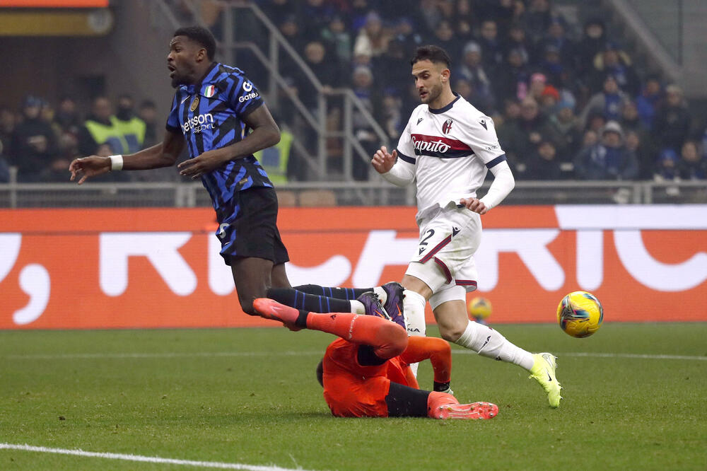 Skorupski je bio brži od Markusa Tirama, Foto: REUTERS